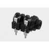 Gniazdo Jack 6,3mm mono podłużne, montażowe