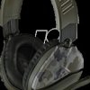TBS-6455-02 Gaming over-ear headphones, stereo jack, camouflage green