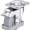 Blickle 938500 L-ALEV 100K-FI-SG-FS Rolka obrotowa z blachy stalowej Średnica koła: 100 mm Maksymalne obciążenie: 200 kg