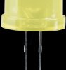 L-813YD LED, 10 mm, wired, yellow, 50 mcd, 60°