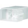 TE 163008 Fastin-Faston 2.8mm Crimp Housing 2 x 4P Clear