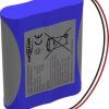 Pakiet akumulatorów 18650, Li-Ion Ansmann 1S3P, Ilość ogniw: 3, 3.6 V, 10050 mAh, Przewód