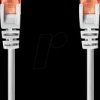 CCGL85200GY10 Patch cable, Cat.6, U/UTP, 1 m, gray