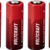 Bateria 23 A VOLTCRAFT, 12 V, 50 mAh, alkaliczno-manganowe, Guzik na górze, 4 szt.