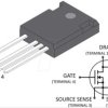 MSC750SMA170B4 SiC-MOSFET N-Ch 1700V 7A 0.750R, TO-247-4L