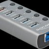 63262 USB 3.0 Hub, 4 port, USB-B to 4 x USB-A + 1 x power