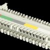 46006.2F LSA connection strip, with color code