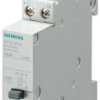 Przekaźnik mocy 24V ac DPST Siemens, na szynę DIN