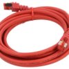 Patch Cord S/Ftp 6 Linka Cu Lszh Czerwony 3M 27Awg 802994