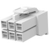 Plug housing, 6 pole, pitch 3.96 mm, straight, natural, 176274-1