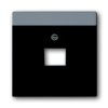 Płytka czołowa, RJ45, Czarny