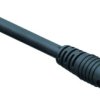 Sensor actuator cable, cable socket to open end, 3 pole, 5 m, PVC, black, 3 A, 79 9002 15 03