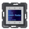 B.x Radio Touch DAB+ Bluetooth antracyt mat 30841606 HAGER