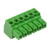 6-Way 3.81mm Right Angle Pluggable Terminal Block 8A 300V