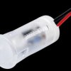 QS123XXHW220 Indicator LED, 220 V AC, 12 mm, wired, white
