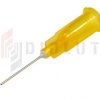 Igła dozownicza do fluxu, kleju 0,34mm 23G pomarańczowa