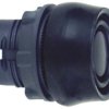 Łeb przycisku, Ø 29.5 mm, IP69K, IP67, IP66, kolor: Czarny Sprężyna powrotna, Schneider Electric, Harmony XB5 22 mm