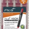 Replacement refills, permanent, red for many surfaces, 991/40