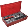 Teng TT3819 Regular Metric Socket Set, 19 Piece - 3/8in Drive