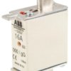 Bezpiecznik z wyśrodkowanym wyprowadzeniem 20A 500V NH000 gG ABB