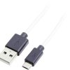 LogiLink CU0063 - kabel USB 2.0, USB-A/M na Micro-USB/M, biały/czarny, 1,8 m