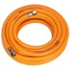 Sealey AHHC10 Air Hose 10m x Ø8mm Hybrid High Visibility with 1/4"BSP Unions