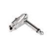 Wtyk Jack 6,3mm mono metal kątowy