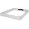 Enclosure base, steel, (L x W x H) 1000 x 800 x 100 mm, 2 U, light gray, for Unique server cabinets, DN-19 PLINTH-8/10-1