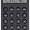 Maul ECO MD 2 Kalkulator kieszonkowy czarny Wyświetlacz: 10 energią słoneczną (S x W x G) 72 x 147 x 13 mm