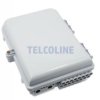 Mufa światłowodowa TELCOLINE 16F, 2+16, z miejscem na kasetę ze spliterem