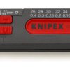 Miniaturowy ściągacz izolacji Knipex Cienkie przewody 0.4 mm² 0.12 → 0.4mm²