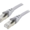 Patch cord S/FTP 6a OFC PVC szary 5m RJ45 wtyk,z obu stron IBHHJ