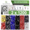 Quadrios 22C470 Ferrule Set 0.5-10mm² 2400pcs Multicolour