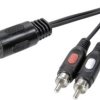 SpeaKa Professional SP-7870640 Złącze DIN / RCA/Cinch Audio kabel [1x złącze męskie diodowe 5-pin (DIN) - 2x złącze męsk