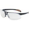 Honeywell 1015366 Pulsafe Protégé Safety Glasses - Metallic Black - Clear Lens
