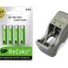 Ładowarka SPYDEE 8230 + 4 x R03 AAA GP Recyko 850 mAh