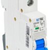 Wyłącznik nadprądowy 1P C 6A 6kA AC LC-Tec EBS9B-1C/6 LCTEC-EBS9B-1C/6