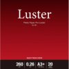 Canon Photo Paper Pro Luster LU-101 6211B008 Papier fotograficzny DIN A3+ 260 g/m² 20 ark. satynowy połyskujący