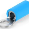 Insulated ring cable lug, 1.25-2.0 mm², AWG 16, 3.51 mm, M3.5, blue, 8-32957-1