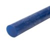 Pręt poliimidowy PI, Ø 15mm x 500mm, kolor: Niebieski