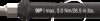 46923 Interchangeable blade, TORX PLUS® 9IP x 110 mm