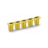 WAGO 2004-115 5 Piece High Voltage Warning Marker for 2004 Series Yellow