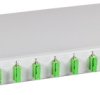 Splice box, 12 x 50/125 OM5, 6 x SC duplex, (W x H x D) 483 x 44.5 x 244 mm, gray, BA71203.12OM5