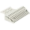 Socket header, 4 pole, pitch 5 mm, angled, light gray, 721-104/037-000
