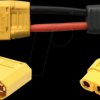 Steckverbinder für Li-Polymer-Akkus, Adapter XT90 - XT60