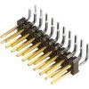 Złącze szpilkowe 20-pinowe TSW raster: 2.54 mm Kąt prosty 2-rzędowe Samtec Otwór przelotowy 450 V Bez osłony