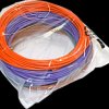 PVC-stranded wires kit, 5 colors á 5 meter, LiYv, 0.14 mm², 18 x 0.1 mm, white/brown/gray/purple/orange, outer Ø 1.1 mm, BYB-5-9
