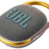 Głośnik Bluetooth® JBL Clip 4 5 W szary, pomarańczowy
