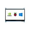 Ekran dotykowy H - pojemnościowy LCD IPS 7'' V4.1 1024x600px HDMI + USB dla Raspberry Pi 4B/3B+/3B/Zero - Waveshare 14628