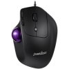 Perixx 11447 PERIMICE-520 Ergonomic mouse Black 8 buttons Trackball Corded